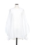 sheer volume sleeve blouse